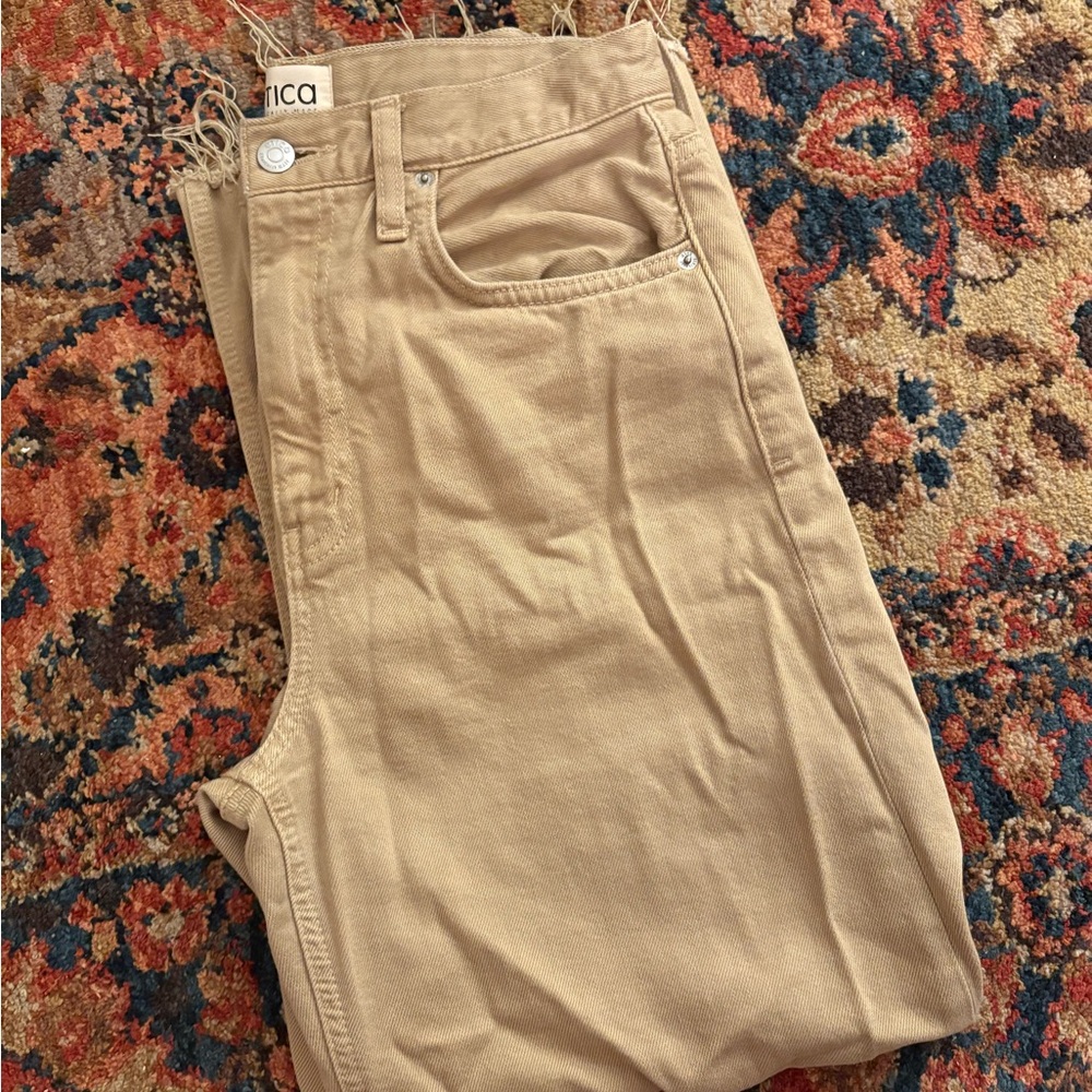 Nautica Beige Casual Trousers